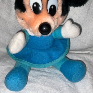 Vintage Disney Mickeys Christmas Carol Plush Minnie Mouse bild 5