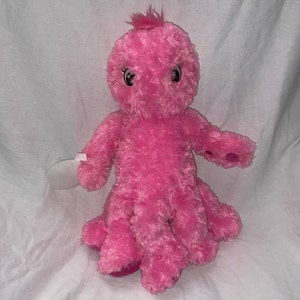 Build A Bear 17” Plush Pink Octopus
