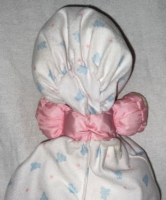 Vintage 1993 Fisher Price Puffalumps Newborn Baby Girl Puffalump