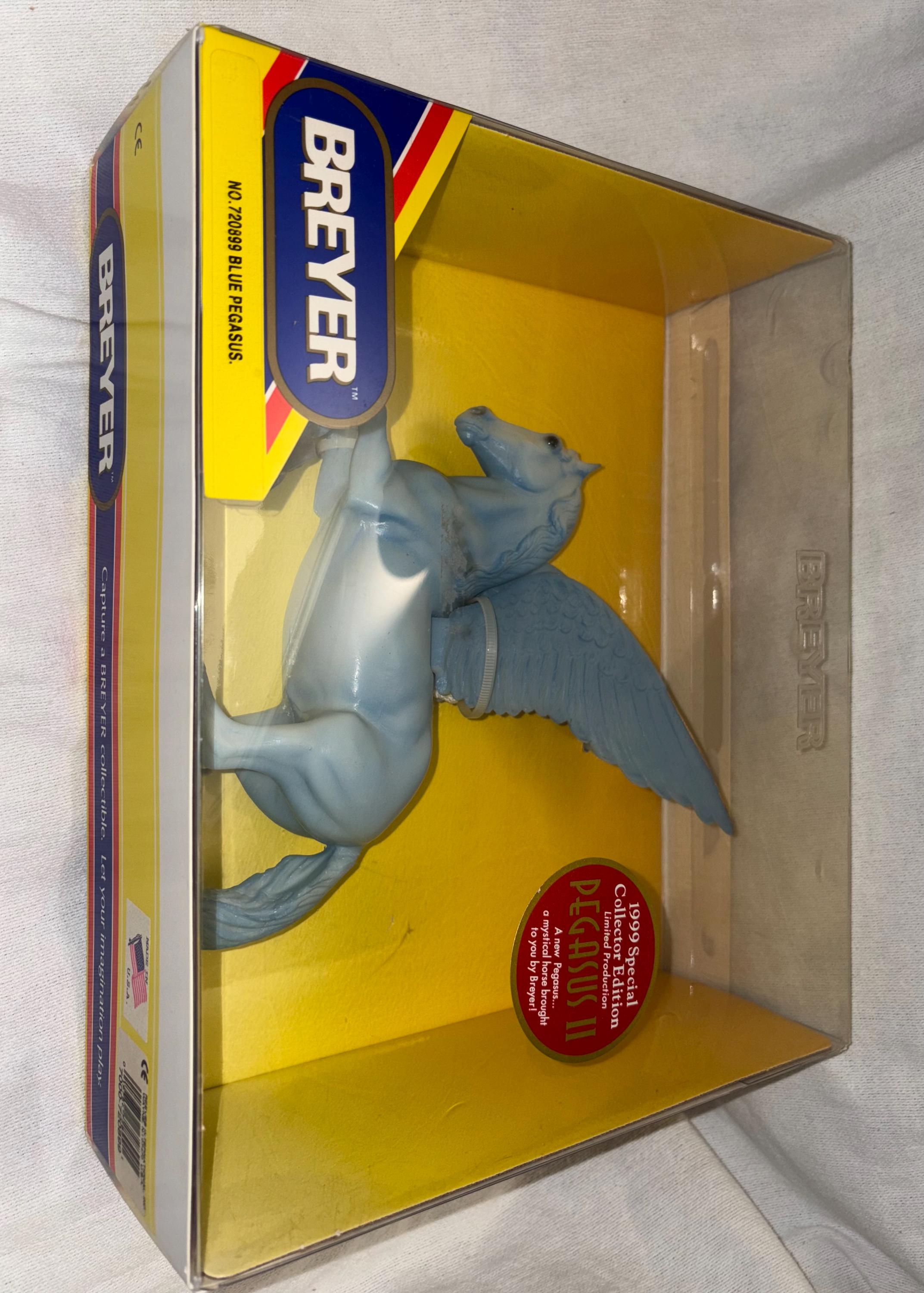 1999 Breyer Special Collector Edition Blue Pegasus II Horse