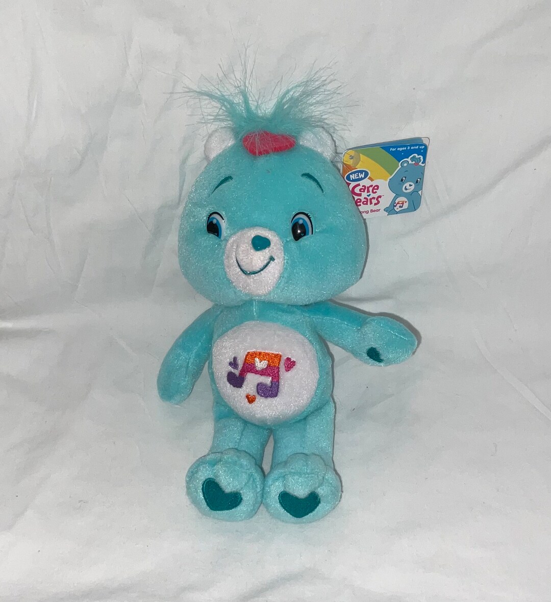 Care Bears Heartsong Bear Plush Bean Bag With Tags Etsy