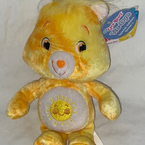 Care Bears Tie-Dye Funshine Bear Plush Bean Bag with Tags