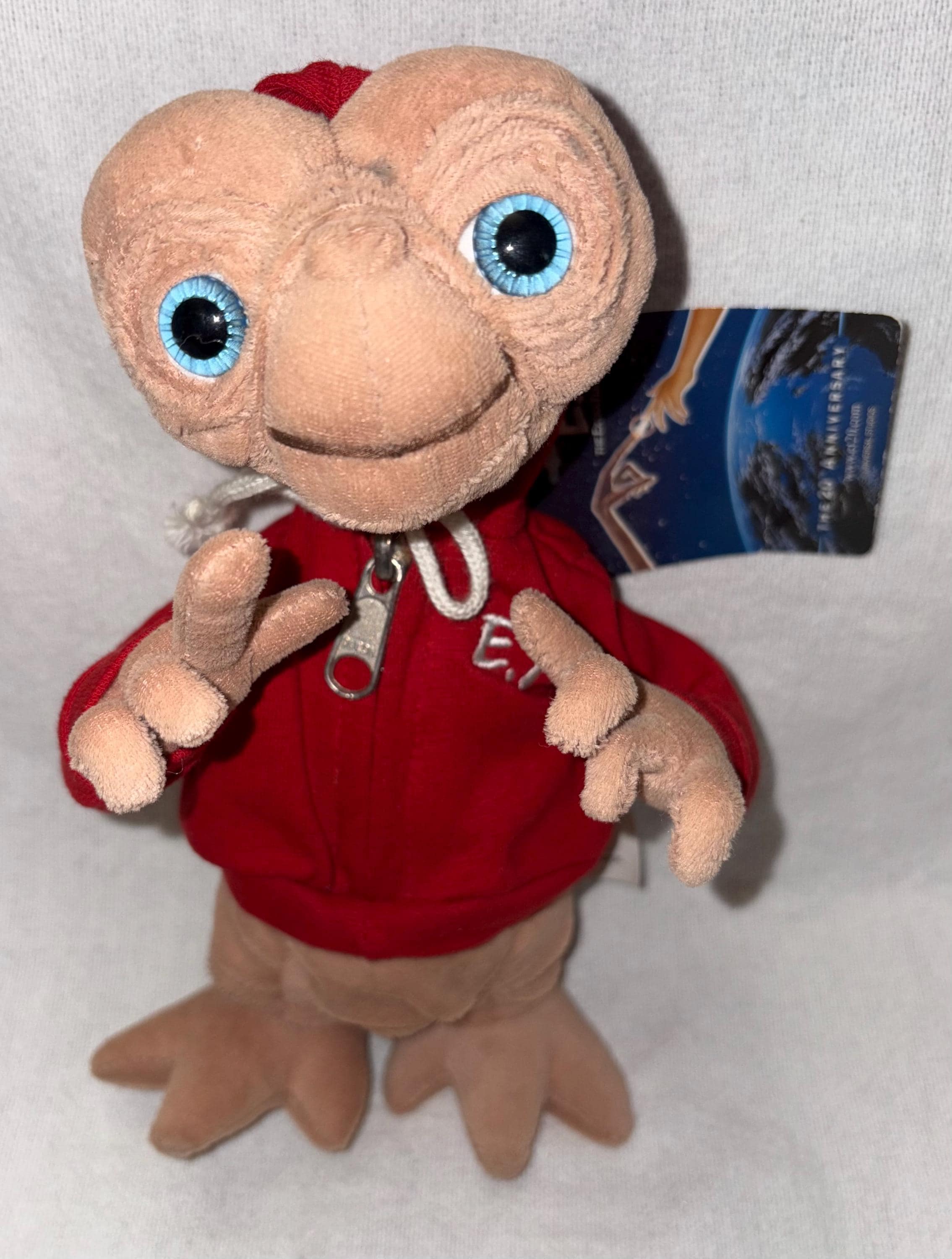 Vintage 20th Anniversary 9” Plush E.T. the Extra-terrestrial in