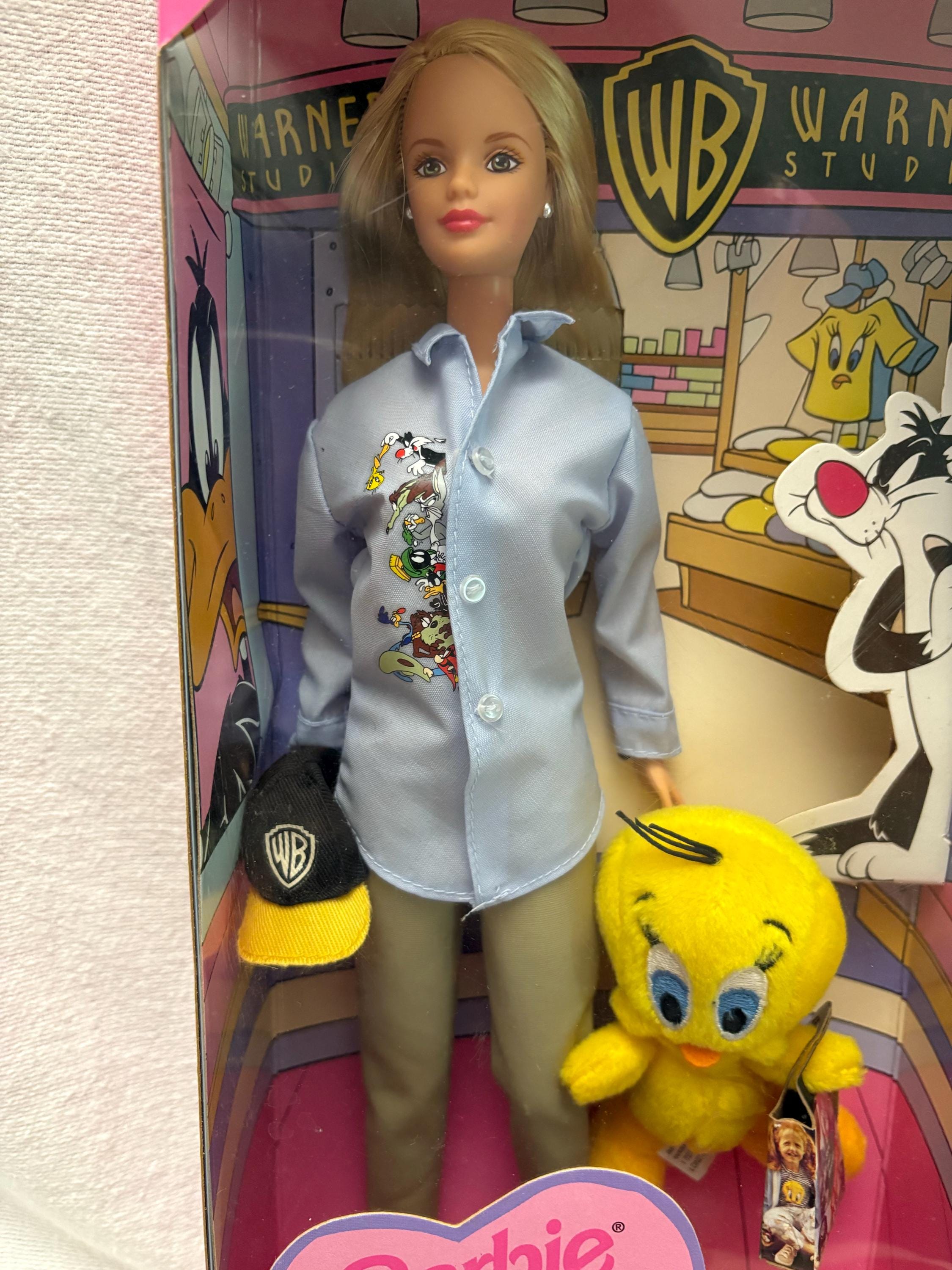 1998 Vintage Barbie Loves Tweety Bird Doll by Mattel - Preowned