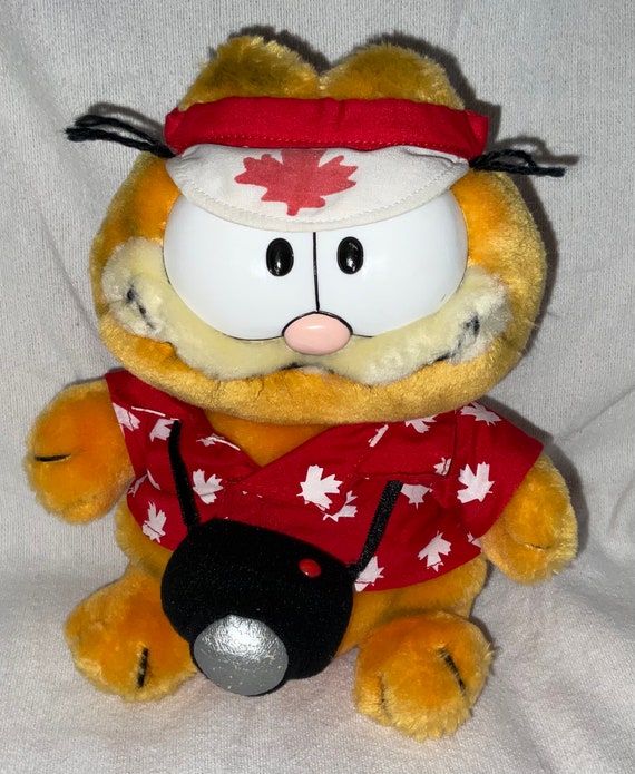 Vintage Garfield Plush Toy ガーフィールド ぬいぐるみ Vintage Garfield Big Bad Wolf Stuffed Plush Animal | eBay