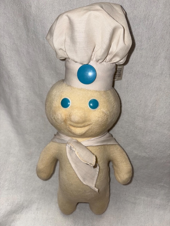 Pillsbury Doughboy ぬいぐるみ 約35cm ヴィンテージ 1972 Vintage Plush 12” Pillsbury Doughboy Doll - Etsy