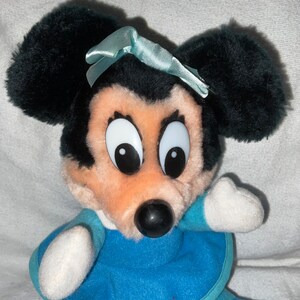 Vintage Disney Mickeys Christmas Carol Plush Minnie Mouse bild 3