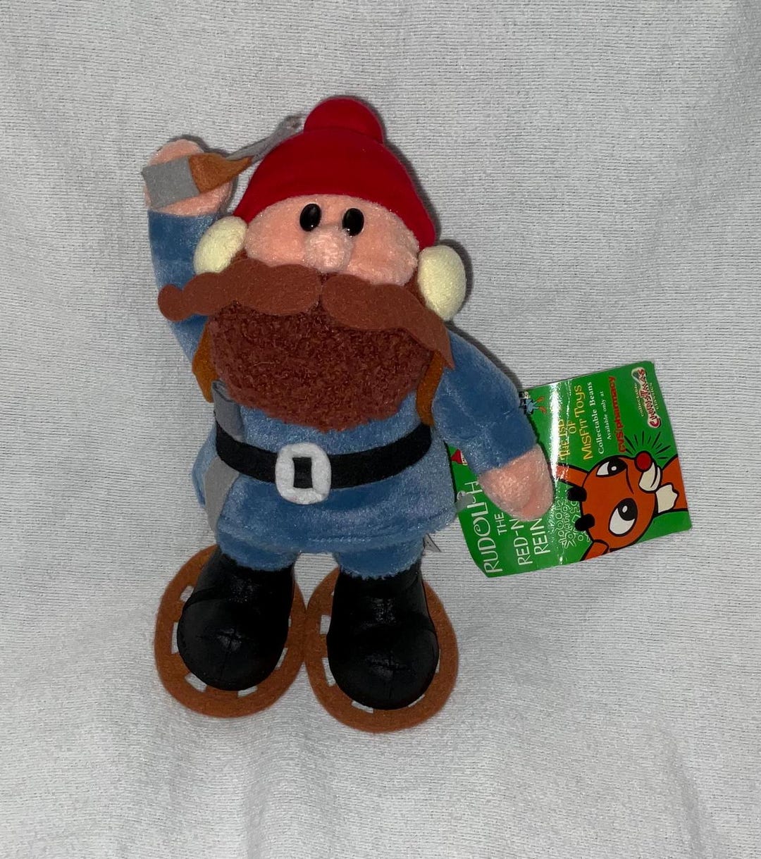 1999 Stuffins CVS Island of Misfit Toys Plush Yukon Cornelius Bean