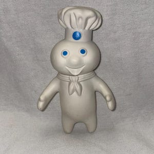1971 Vintage Pillsbury Doughboy 7” Rubber Vinyl Doll