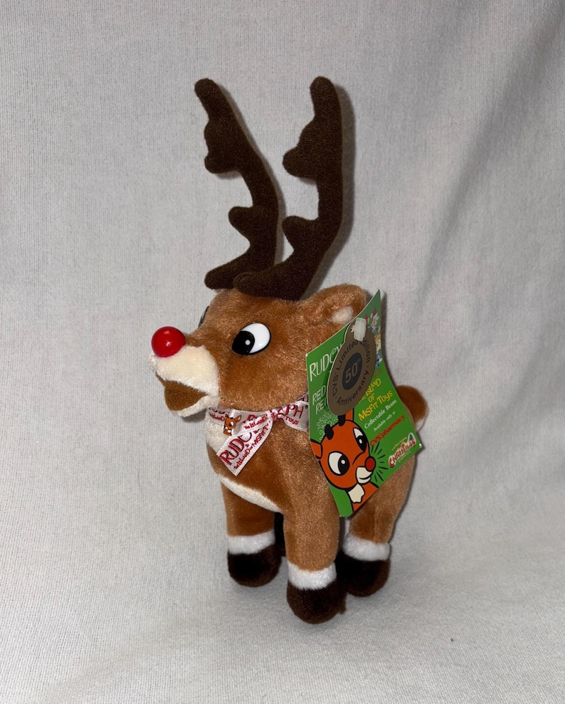 Rodolph Hooves 1999 Stuffins CVS Island of Misfit Toys 50th Anniversary Plush Rudolph ...
