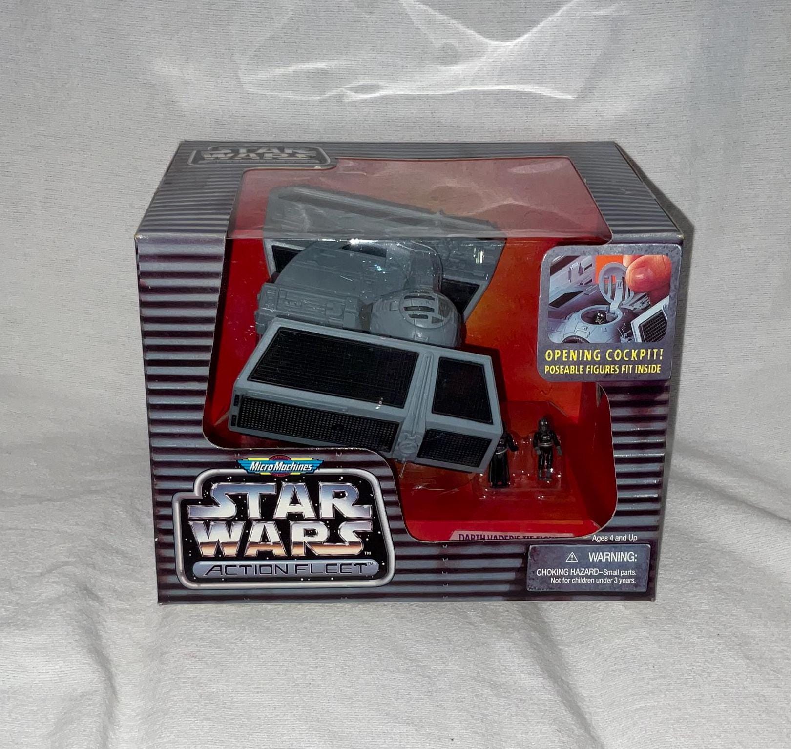 star wars action fleet darth vader tie fighter