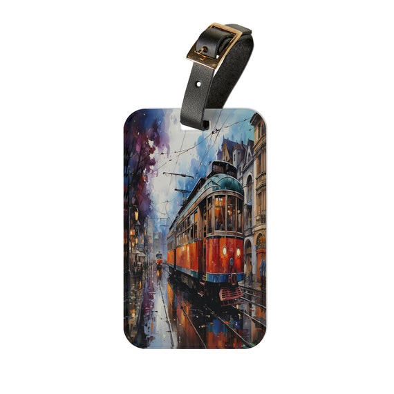 Luggage Tag, Traveler's gift, Teacher gift, Bridesmaid gift, school bag tag, stocking stuffer, unique holiday gift, Christmas