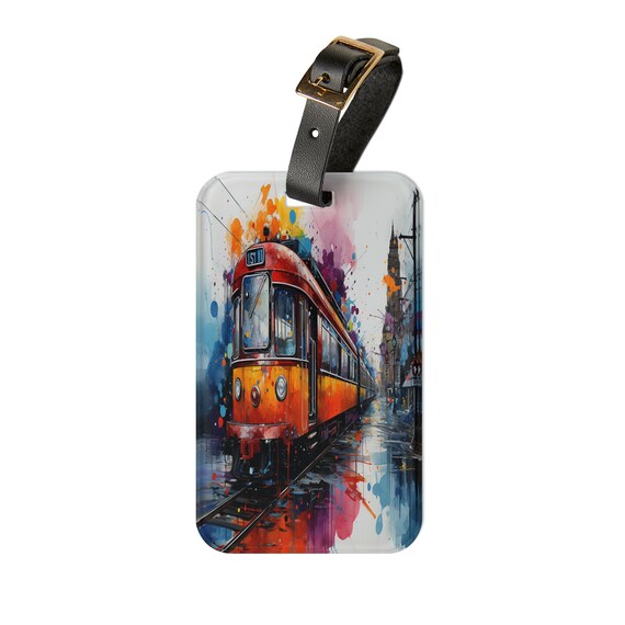 Luggage Tag, Traveler's gift, Teacher gift, Bridesmaid gift, school bag tag, stocking stuffer, unique holiday gift, Christmas