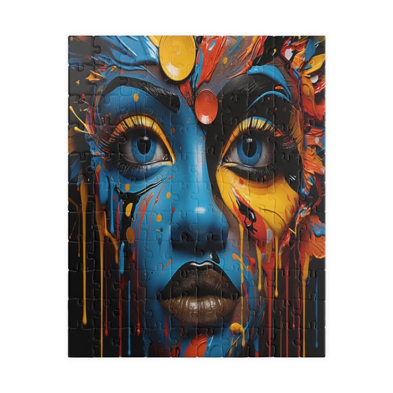 The Art of Boho, jigsaw puzzles, family fun, game night, Christmas gift, coworker gift, unique holiday gift, gift for her, gift for teen