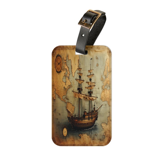 Luggage Tag, Traveler's gift, Teacher gift, Bridesmaid gift, school bag tag, stocking stuffer, unique holiday gift, Christmas