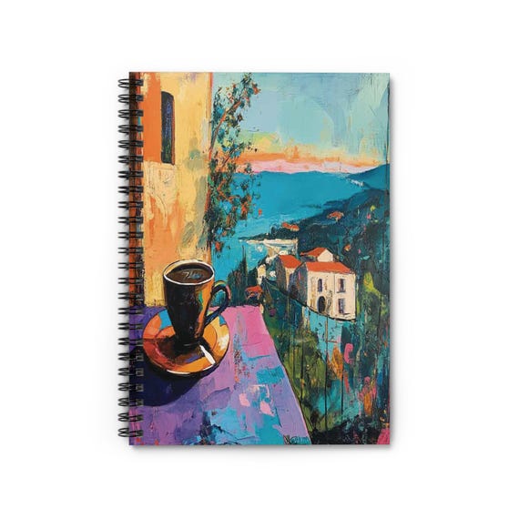 Java Journey | Journals | Morning Journaling | Spiral Notebook - Ruled Line | Devotional | Meditations