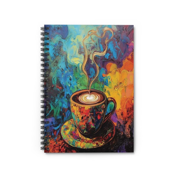 Brewed Spirit | Journals | Morning Journaling | Spiral Notebook - Ruled Line | Devotional | Meditations