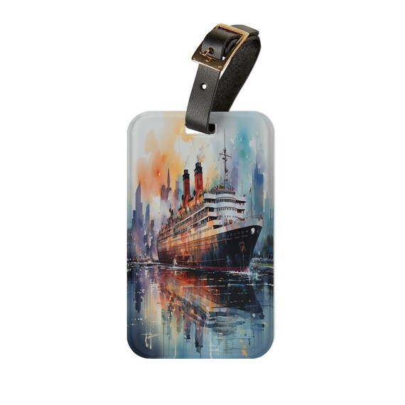 Luggage Tag, Traveler's gift, Teacher gift, Bridesmaid gift, school bag tag, stocking stuffer, unique holiday gift, Christmas