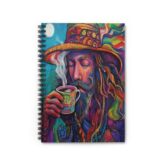 Mellow Mocha | Journals | Morning Journaling | Spiral Notebook - Ruled Line | Devotional | Meditations