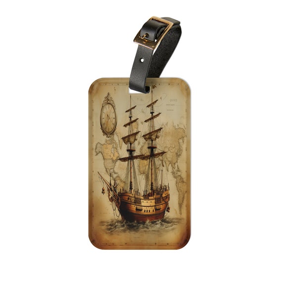 Luggage Tag, Traveler's gift, Teacher gift, Bridesmaid gift, school bag tag, stocking stuffer, unique holiday gift, Christmas