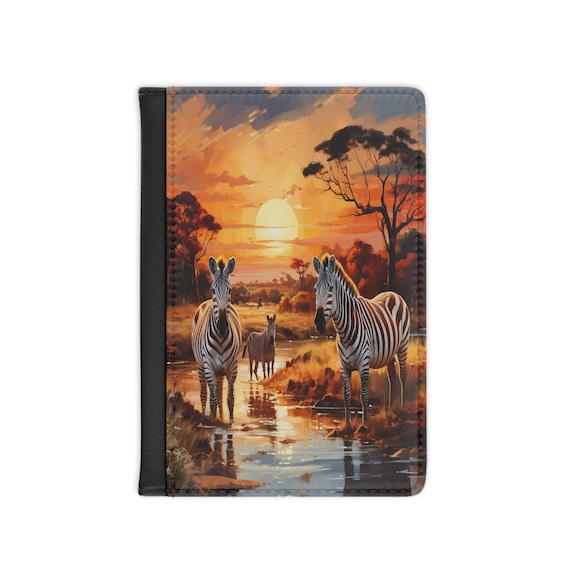 Striped Sojourn, Passport Cover, Personalized, Traveler's gift, World traveler, personalized gift, unique holiday gift, stocking stuffer