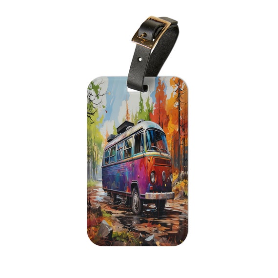 Luggage Tag, Traveler's gift, Teacher gift, Bridesmaid gift, school bag tag, stocking stuffer, unique holiday gift, Christmas