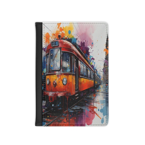Street Sojourn, Passport Cover, Traveler's gift, passport holder, World traveler, personalized gift, unique holiday gift, stocking stuffer