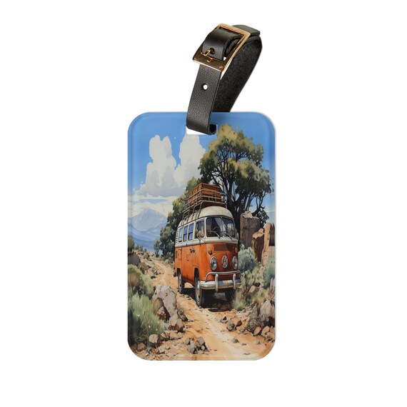 Luggage Tag, Traveler's gift, Teacher gift, Bridesmaid gift, school bag tag, stocking stuffer, unique holiday gift, Christmas