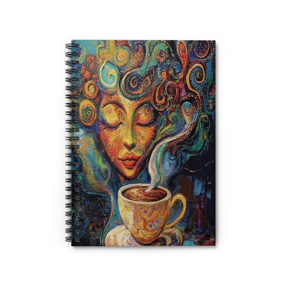 Serenity | Journals | Morning Journaling | Spiral Notebook - Ruled Line | Devotional | Meditations