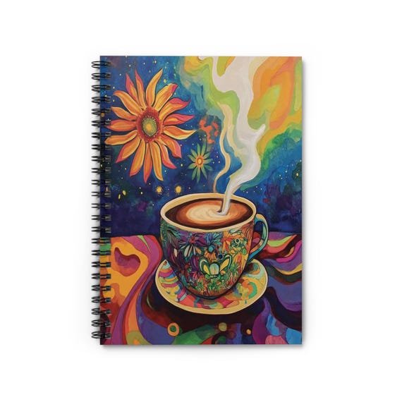 Cup of Sunshine | Journals | Morning Journaling | Spiral Notebook - Ruled Line | Devotional | Meditations