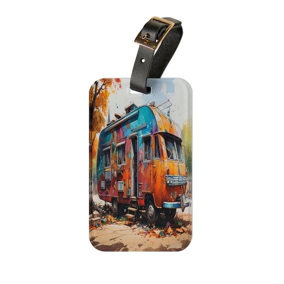 Luggage Tag, Traveler's gift, Teacher gift, Bridesmaid gift, school bag tag, stocking stuffer, unique holiday gift, Christmas