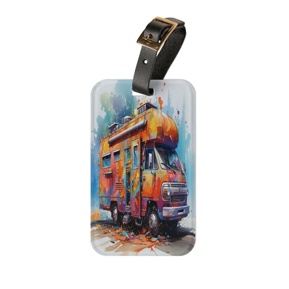 Luggage Tag, Traveler's gift, Teacher gift, Bridesmaid gift, school bag tag, stocking stuffer, unique holiday gift, Christmas