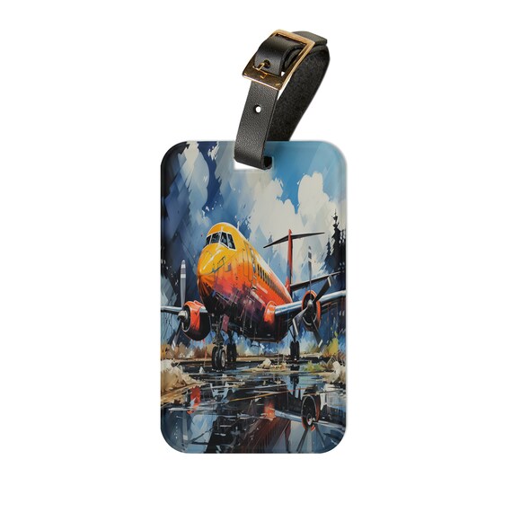 Luggage Tag, Traveler's gift, Teacher gift, Bridesmaid gift, school bag tag, stocking stuffer, unique holiday gift, Christmas