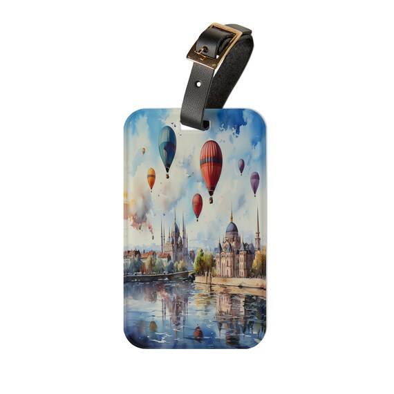 Luggage Tag, Traveler's gift, Teacher gift, Bridesmaid gift, school bag tag, stocking stuffer, unique holiday gift, Christmas