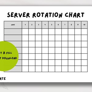 Server Rotation Chart Printable Fillable and Print and Write JPG