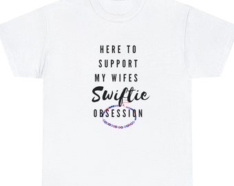 Koszulka wspierająca męża, koszulka z motywem obsesji na punkcie Swiftie