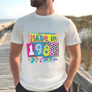 Made in 1985 Men & Women&#39;s t-shirt | Women&#39;s Tee | 40th Birthday T-Shirt | 1985 Shirt | Men&#39;s Tee | Vintage T-Shirt | Men Womens Clothing