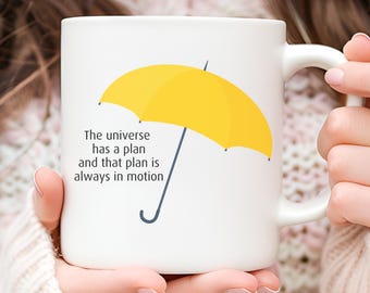 HIMYM Yellow Umbrella Ceramic Mug | Coffee Cup | Holiday Gift | Gifts for Friends | Motivational Mug | How I Met Your Mother | 11oz or 15oz