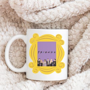 Caneca de cerâmica Friends | Xícara de café | Xícara Friends | Caneca Central Perk | Presentes para ela | Presentes para amigos | Presentes para amigos | Caneca Friends | 11/15oz