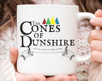 Cones of Dunshire Parks and Rec Ceramic Mug | Coffee Cup | Holiday Gift | Birthday Gift | Friend Gifts | Ben Wyatt | Parks and Rec | 11/15oz