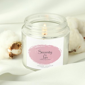 The Office Serenity by Jan Scented Jar Candles | Office Fan Gifts | White Elephant Gift | Gifts for Friends | Made in USA | 4oz or 9oz