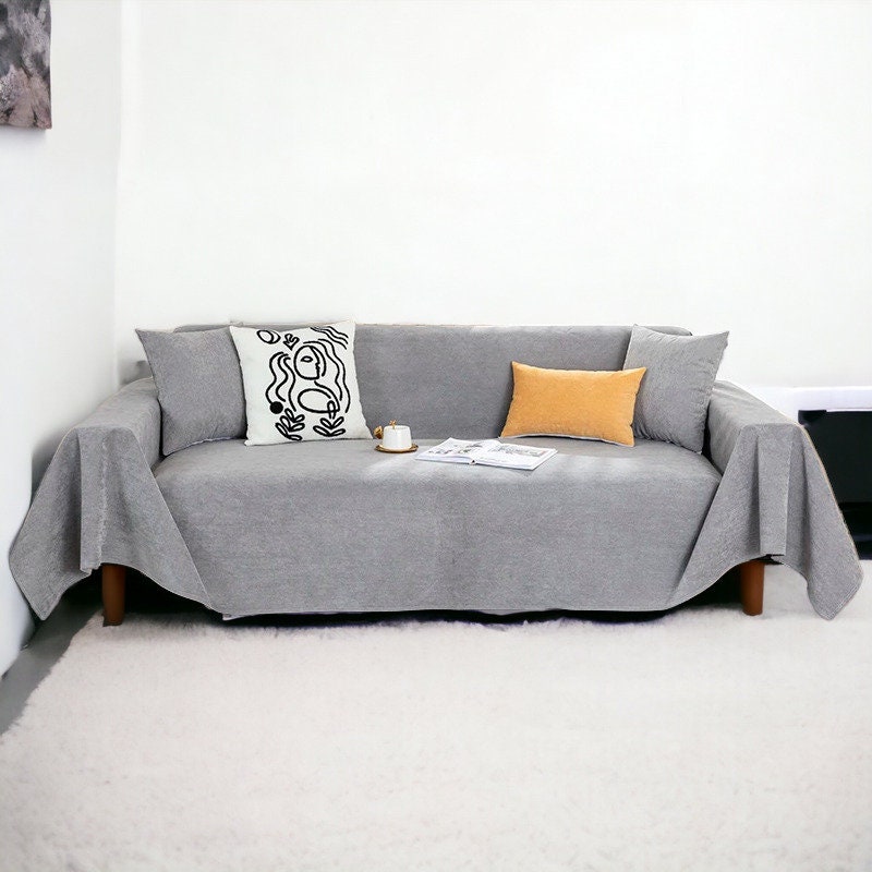 Full Cover Staubdichte Anti-Rutsch Sofa Decke Home Dekoratives