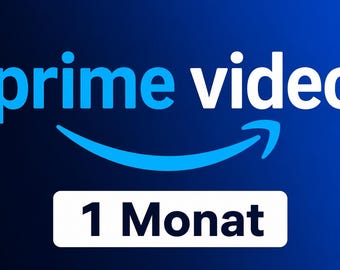 Acceso a Prime Video | 1 mes de streaming | Disponible en todo el mundo | Activación rápida | Películas y series