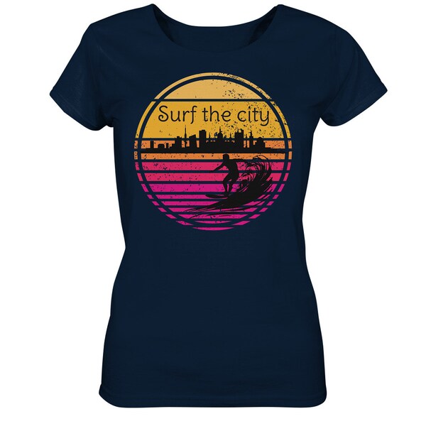 Surf the City l Hannover l Leinewelle l Girlie Shirt - Ladies Organic Shirt