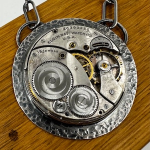Vintage Elgin Pocket Watch Necklace