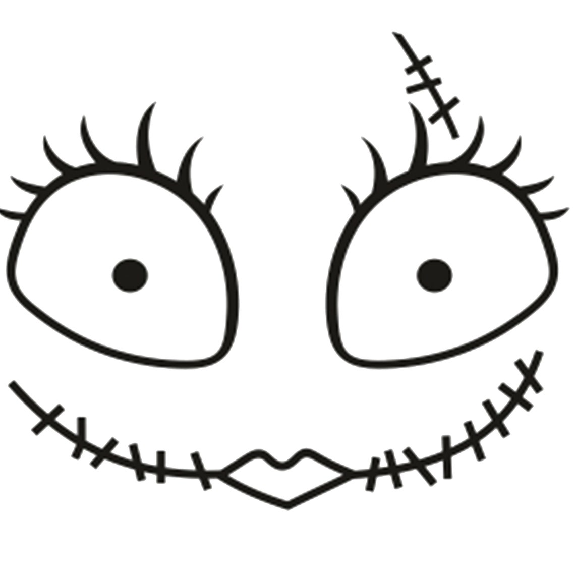 Jack Skellington Vinyl Decal Etsy