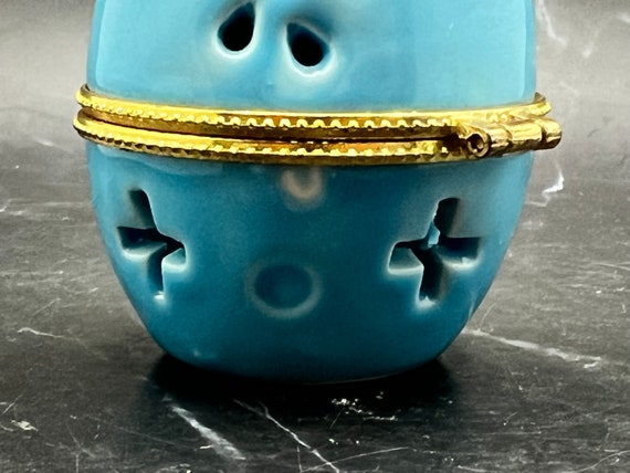 Ceramic Easter egg trinket box / Easter Decor / S… - image 8