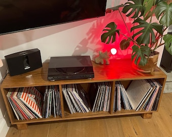 Vinyl record cabinet