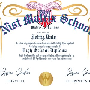 diploma Templates: Instant Download, Editable Certificate, Homeschool Certificate Template, School Certificate Template,