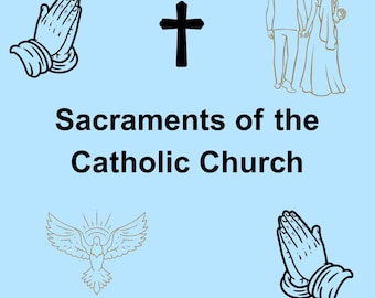 Sacraments of the Catholic Church Word Search